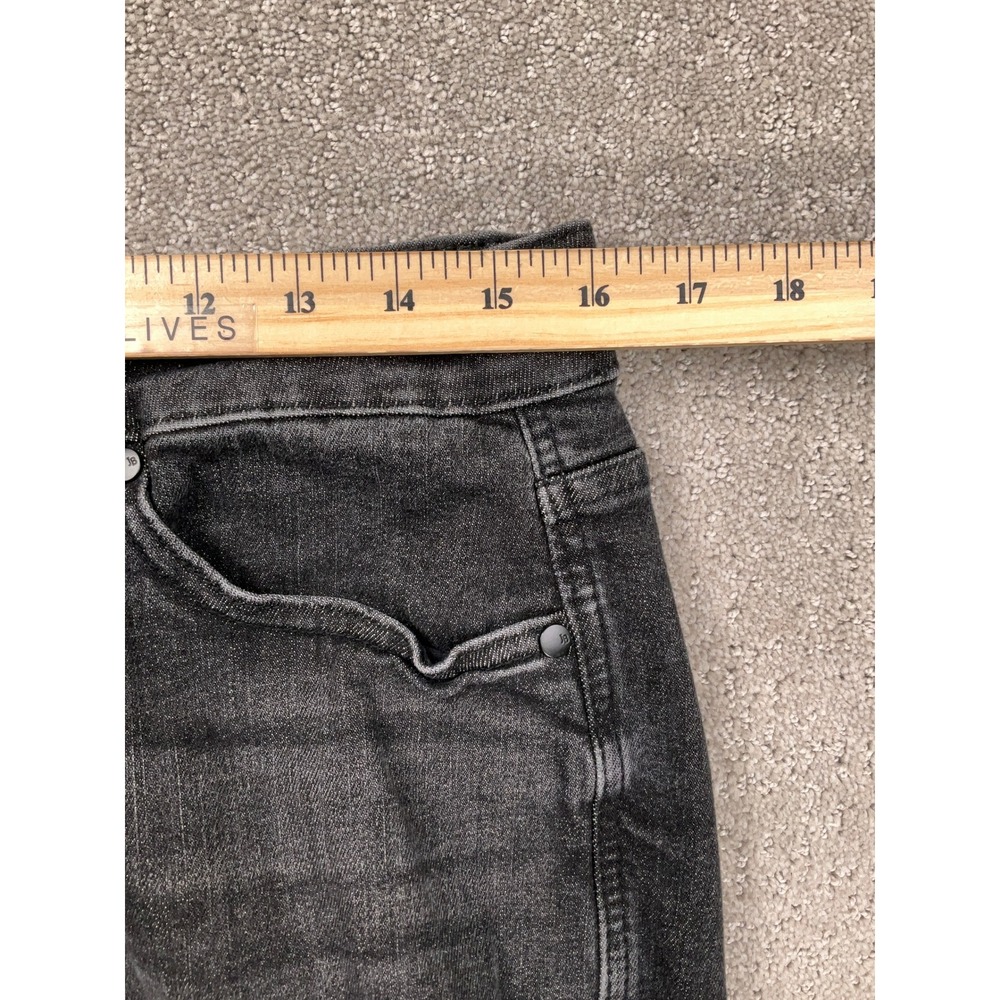 Judy Blue LA Jeans Women 14W Black JB88753 Skinny Whisker High Rise Stretch - Picture 5 of 11